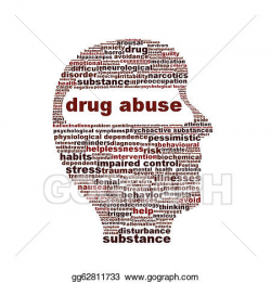 Drawings - Drug abuse health problems symbol design. Stock ...