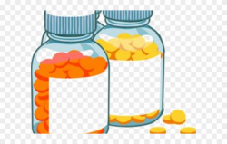 Pills Clipart Prescription Drug - Pill Bottle Clipart Png ...