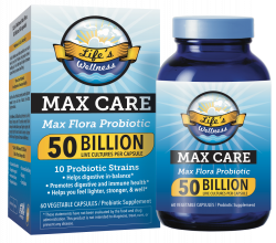 Max Flora Probiotic 50 Billion Live Cultures (60 Capsules) – Lifes ...