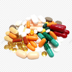 Colorful Pills On Transparent Background, Pills, Drugs ...