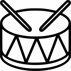 Circus Drum Svg Png Icon Free Download (#445274) - OnlineWebFonts.COM
