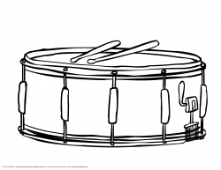 Baritone Clip Art | Music to my ears! | Drum drawing, Snare ...