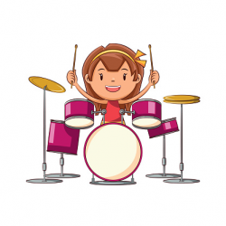 Free Girl Drummers Cliparts, Download Free Clip Art, Free ...