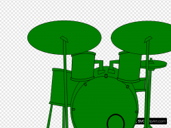 Green Drums Clip art, Icon and SVG - SVG Clipart