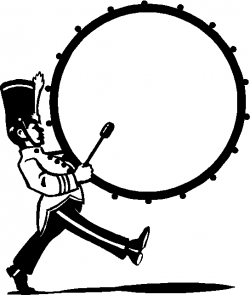Image result for marching band bass drum clip art ...