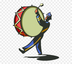 Clip Art Royalty Free Library Marching Band With Drum ...