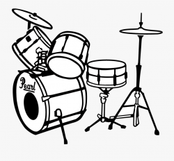 Drums Clipart Music Thing - Drums, Cliparts & Cartoons - Jing.fm