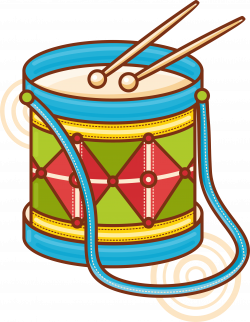 Musical instrument Royalty-free Illustration - Green cartoon drums ...