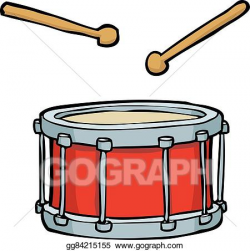 Vector Art - Cartoon red drum. EPS clipart gg84215155 - GoGraph