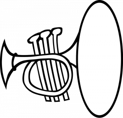 Musical Instruments Black and white Tabla Drum Clip art - Trumpet ...
