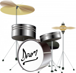 Drum Set Clip Art at Clker.com - vector clip art online, royalty ...