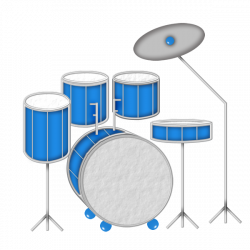 La batería de tambores | Clip Art | Pinterest | Music instruments ...