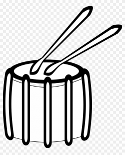 Snare Drum Clip Art - Loud Sounds Clipart Black And White ...