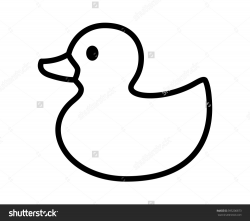 Duck Clipart Outline | Free download best Duck Clipart ...