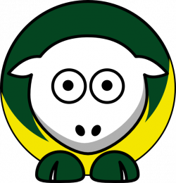 Sheep - Oregon Ducks - Team Colors - College Football Clip Art at ...