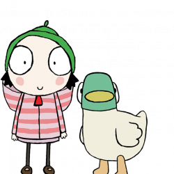 28+ Collection of Sarah And Duck Drawing | High quality, free ...