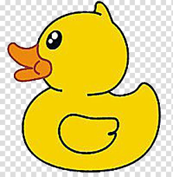 Yellow duck illustration, Rubber Duck Poster Cartoon, Cute ...