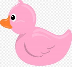 Baby Duck clipart - Duck, Bird, Pink, transparent clip art