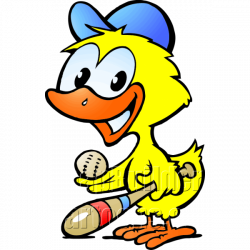 Chicken Baseball Player