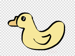 duck beak bird ducks, geese and swans yellow clipart - Duck ...