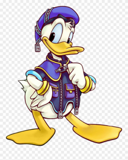 Ducks Clipart Hook A Duck - Kingdom Hearts Donald - Png ...