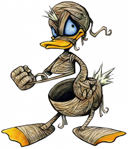 Image - Donald- Mummy Form (Art) KH.png | Kingdom Hearts Wiki ...