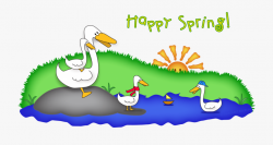 Duck In Pond Clipart Clipartfest Wikiclipart - Duck In The ...
