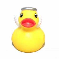 Classic Angel Rubber Duck | Ducks In The Window