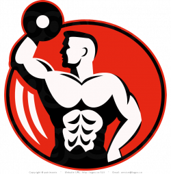 Fitness centre Logo Bodybuilding Clip art - dumbbell 1024*1044 ...