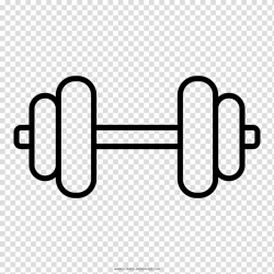 Dumbbell Weight training Physical fitness Exercise Drawing ...