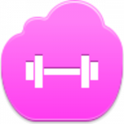 Barbell Icon | Free Images at Clker.com - vector clip art online ...