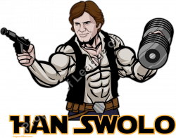 Han Swolo - League Of Lifters Custom Workout Gear