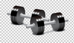 Dumbbell Weight Training Olympic Weightlifting Barbell PNG ...