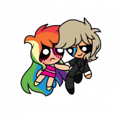 Dash and Dumbbell ppg style by ArtistCoolPony on DeviantArt