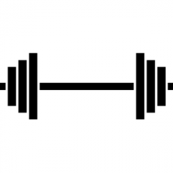 Dumbbell weight clipart, cliparts of Dumbbell weight free ...