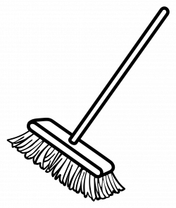 28+ Collection of Broom Clipart Black And White | High quality, free ...