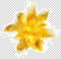 Yellow Dust Explosion Stock Photography Color PNG, Clipart ...