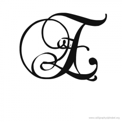 Calligraphy Alphabet E | Alphabet E Calligraphy Sample ...