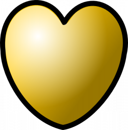Heart Gold Theme Clip Art at Clker.com - vector clip art online ...