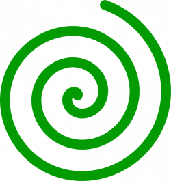 Spiral Green Clip Art at Clker.com - vector clip art online, royalty ...