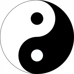 Yin Yang 3 Clip Art at Clker.com - vector clip art online, royalty ...
