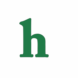 Clipart - Lowercase h