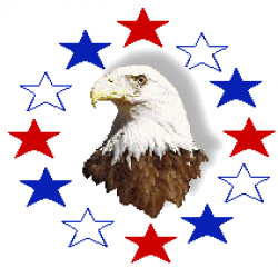 Patriotic Eagle Clip Art | I ❤ America! | Patriotic images ...