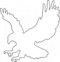 american eagle clip art | Eagle Outline clip art - vector ...