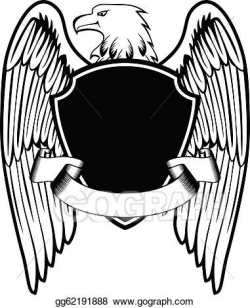 Vector Art - Eagle shield. EPS clipart gg62191888 - GoGraph