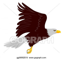 Bald Eagle Clipart side view flying 1 - 450 X 425 Free Clip ...