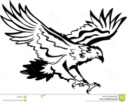 Eagle Clip Art Black and White | Best Free Eagle Flying ...