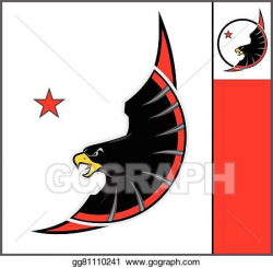 Vector Art - Eagle. mascot eagle. EPS clipart gg81110241 ...