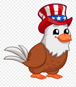 Eagle Free To Use Clip Art - Patriotic Eagle Clipart - Png ...