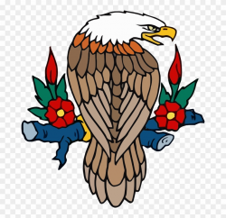 Perch - Bald Eagle Cartoon Perched Png Clipart (#52760 ...